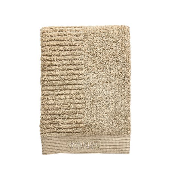 ZONE Classic håndklæde 50x70 cm warm sand
