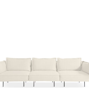 Handvark Three Seat Sofa - Soho Stof - Chalk