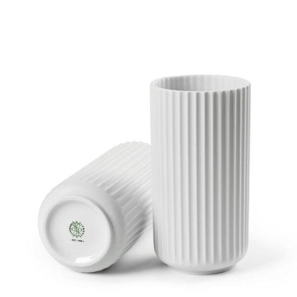 LYNGBY PORCELÆN Lyngby vase 20 cm mat hvid