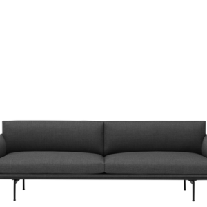 Muuto Outline Sofa - 3-pers. - Remix 163