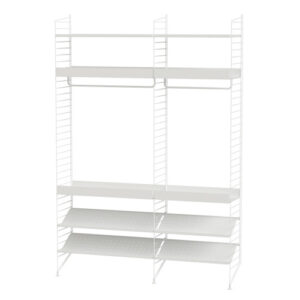 String Reol Garderobe C - Hvid