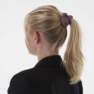 Plisse mini scrunchy