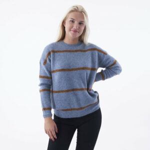 Stripe Alpaca Stripe Pullover