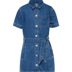 Tommy Hilfiger Kjole - Tie Denim - Clean Med